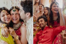 आलिया-रणबीरच्या मेहेंदी सेरेमनीचे PHOTOS आले समोर, लव्ह बर्डसने अशी केलीये धम्माल आलिया-रणबीरच्या मेहेंदी सेरेमनीचे PHOTOS आले समोर, लव्ह बर्डसने अशी केलीये धम्माल