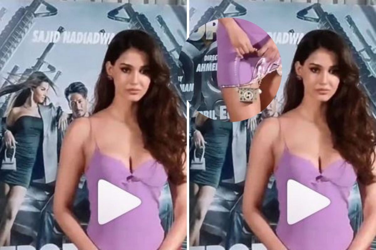 दिशा पाटनीच्या हातात माचिस साईज बॅग पाहून चकित झाले लोक, किंमत वाचून बसेल धक्का