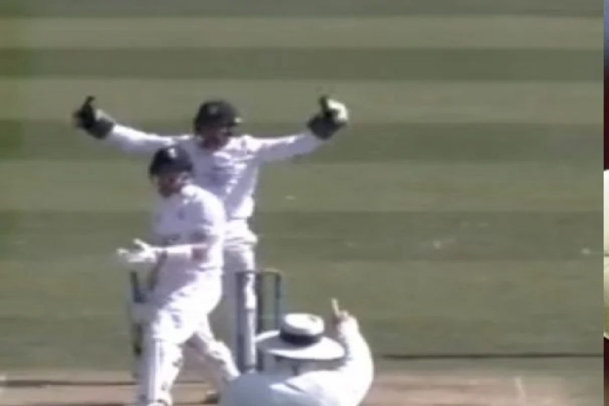 VIDEO : खराब अंपायरिंगचा आणखी एक नमुना, LBW पाहून बेन स्टोक्सला शॉक