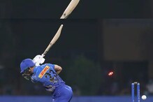 VIDEO मुकेश चौधरीच्या यॉर्करवर गोंधळला Ishan Kishan, अन् इकडे उडून पडले स्टंप्स VIDEO मुकेश चौधरीच्या यॉर्करवर गोंधळला Ishan Kishan, अन् इकडे उडून पडले स्टंप्स