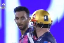 KKR vs RR मॅचदरम्यान तू-तू मैं-मैं , स्लेजिंग करताना दिसला प्रसिध कृष्णा, VIDEO KKR vs RR मॅचदरम्यान तू-तू मैं-मैं , स्लेजिंग करताना दिसला प्रसिध कृष्णा, VIDEO