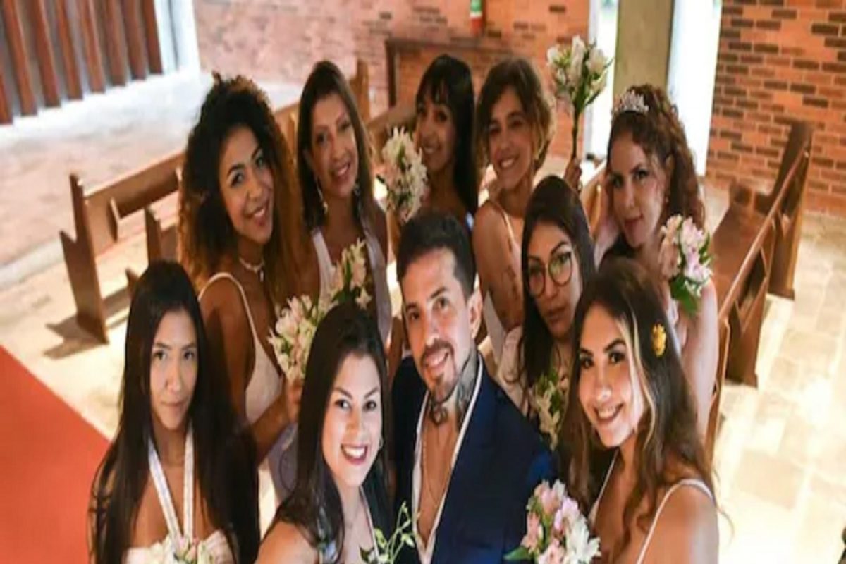 मोठ्या तोऱ्यात एकाच मंडपात एकाच वेळी 9 बायकांशी केलं लग्न; महिनाभरातच...