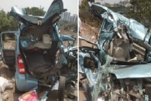 पुण्यात चार वाहनांचा विचित्र अपघातात, एकाच कुटुंबातील चार जण गंभीर जखमी पुण्यात चार वाहनांचा विचित्र अपघातात, एकाच कुटुंबातील चार जण गंभीर जखमी