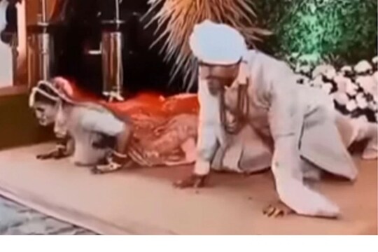 लग्नाच्या स्टेजवर नवरीने नवऱ्याला केलं सुन्न; Wedding Video होतोय व्हायरल