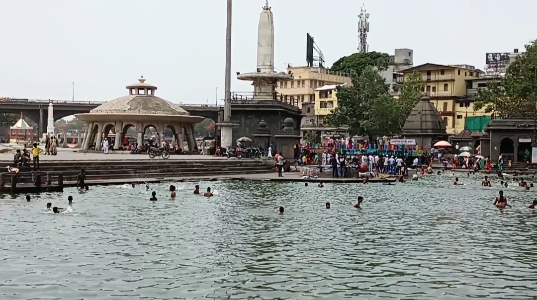 गोदावरीच हे विलोभनीय दृश्य..