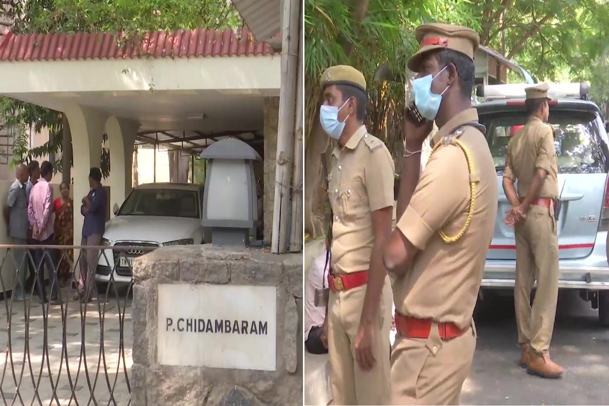 काँग्रेस नेते कार्ती चिदंबरम यांच्या घरांवर सीबीआयचे छापे, मुंबई, दिल्लीसह चेन्नईत CBI चं धाडसत्र (Photo: ANI)