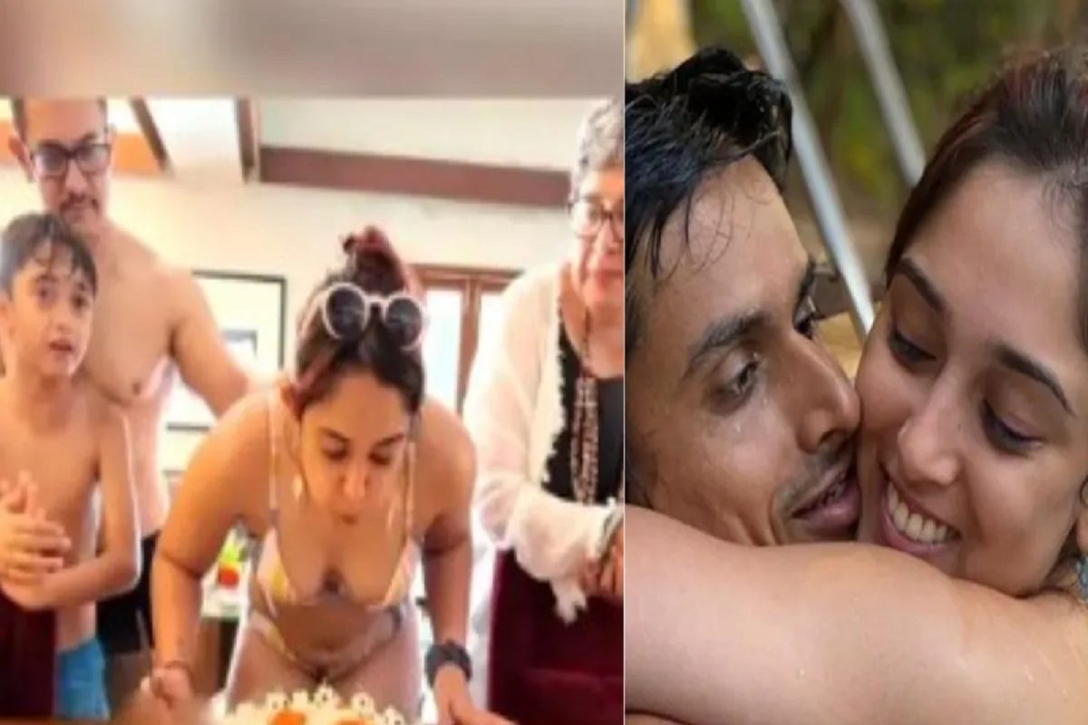 Aamir Khan ने पूर्वपत्नी रीनासह साजरा केला लेकीचा वाढदिवस, आयराचे BF सोबतचेही Photo Viral