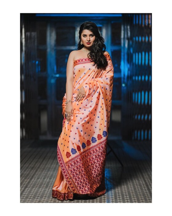 दरम्यान जरी प्राजक्ताच्या या फोटोंचे कौतुक होत असले तरी काही इन्स्टाग्राम युजर्सनी तिच्या या लुकबाबत भलत्याच कमेंट्स केल्या आहेत. 'ब्लाउज कुठे आहे?', 'ब्लाउज घालायला विसरली का?', अशा आशयाच्या कमेंट्स काहींनी केल्या आहेत. 