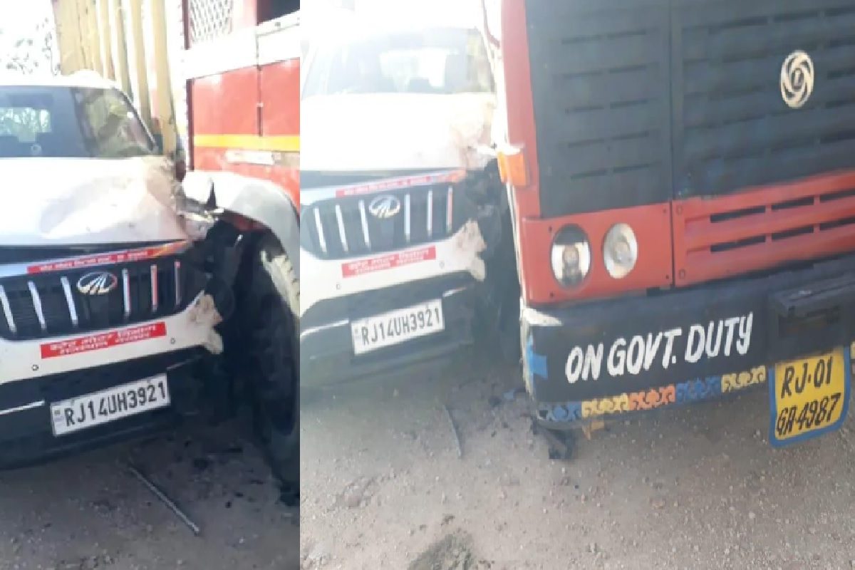 अल्पसंख्याक मंत्र्याच्या गाडीचा भीषण अपघात, वेगवान कारची ट्रकला धडक