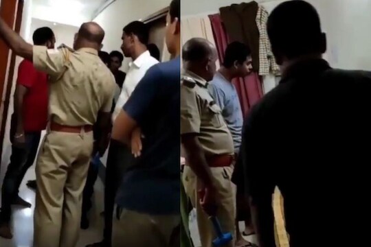 VIDEO: तरुणाने रुमचा दरवाजा न उघडल्याने पोलिसांना बोलावलं; दार तोडताच आतील दृश्य पाहून सगळे थक्क
