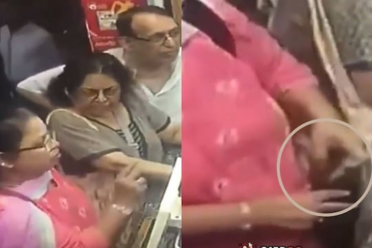 VIDEO: महिलेची हातचलाखी पाहून शॉक व्हाल; दुकानात आरामात चोरी केली, तरी कोणाला संशयही आला नाही