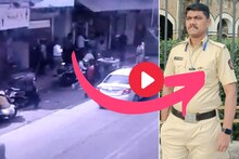 मुंबईचा रिअल सिंघम, स्वतःवर चाकूचा वार झेलत वाचवला तरुणीचा जीव; Live Video