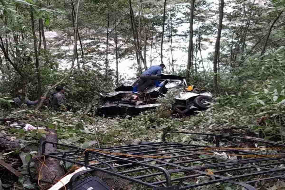 सिक्कीममध्ये कारचा भीषण अपघात, ठाण्यातील एकाच कुटुंबामधील पाच जणांचा मृत्यू