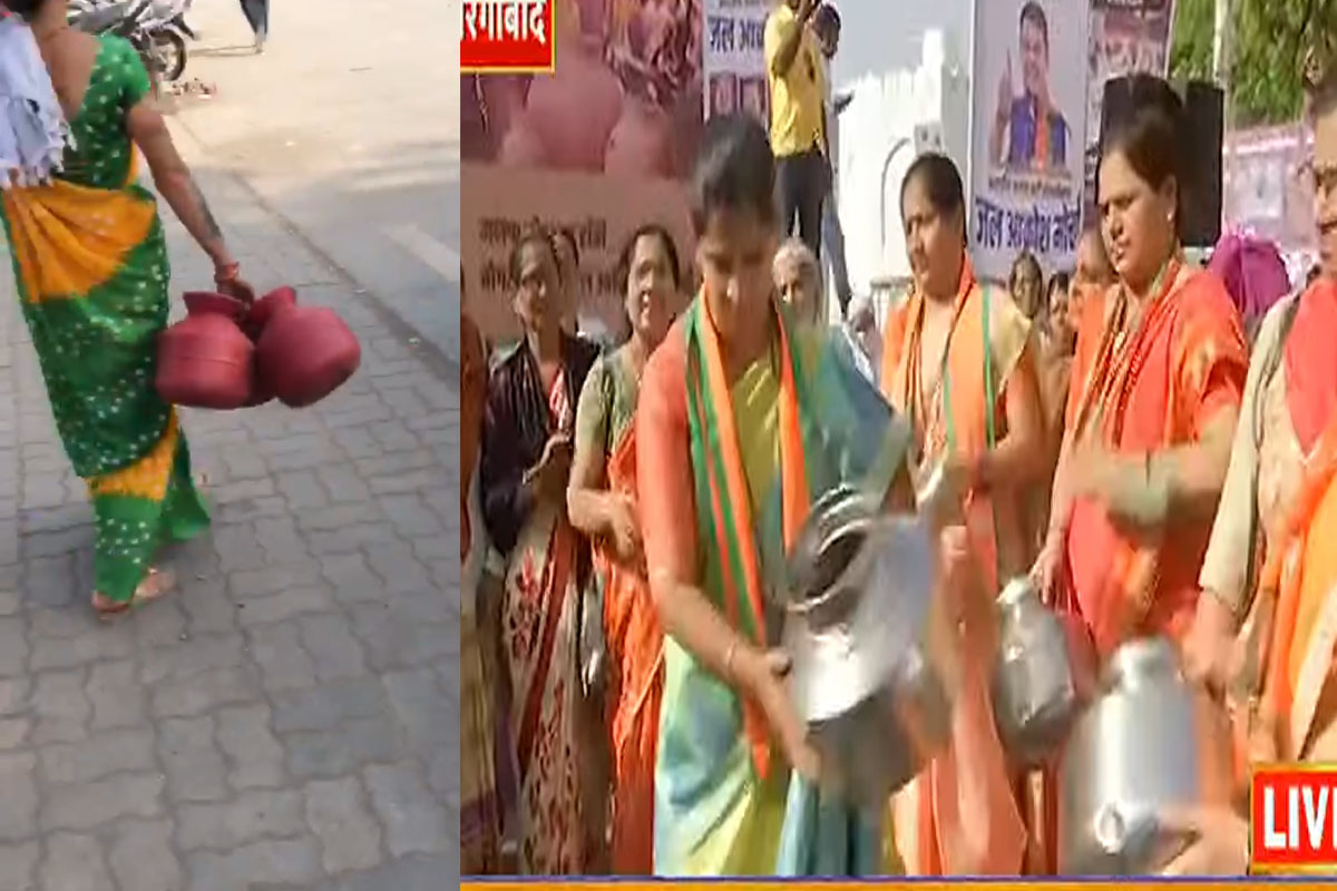 या व्हिडीओमध्ये या काही महिलांना मोर्चासाठी बोलावले होते. शहरातील पैठण गेट परिसरात या महिलांना चार गाड्यांनी सोडले होते.