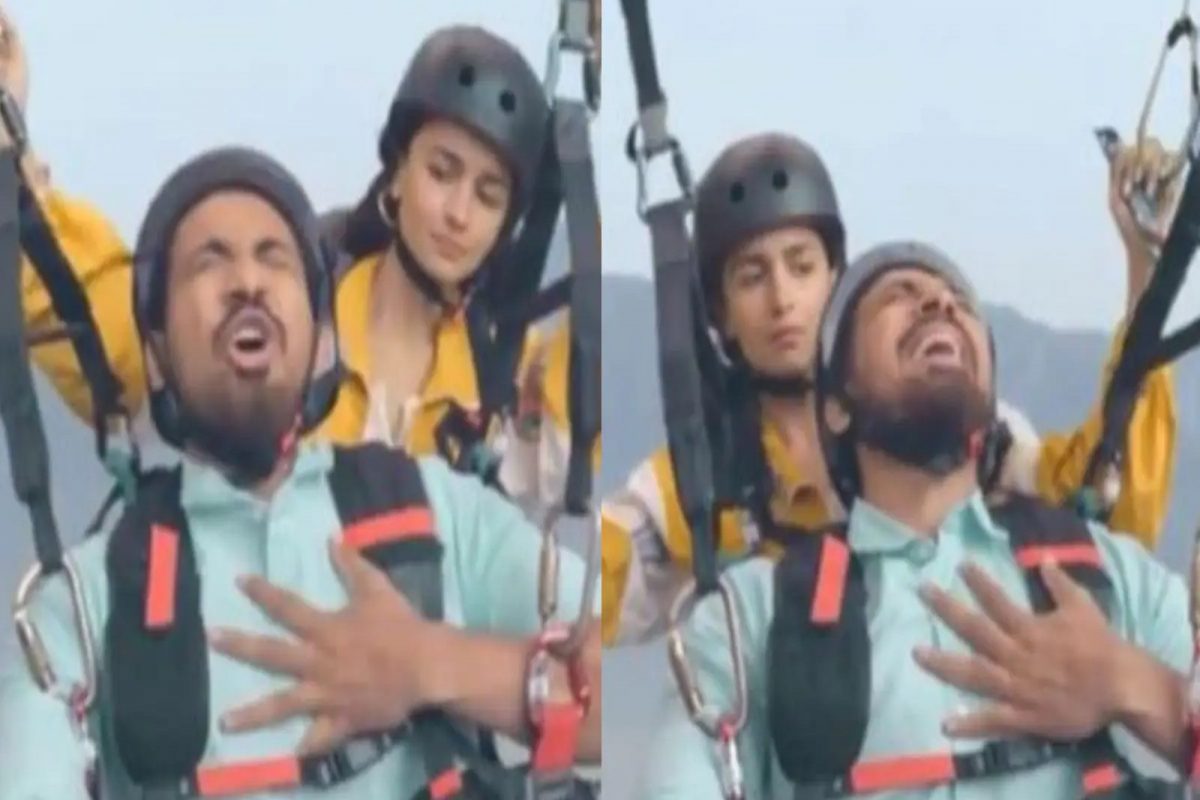 'लँड करा दे' मीममधील तरुण आठवतोय का? Alia Bhatt सह करतोय शूटिंग; पाहा VIDEO