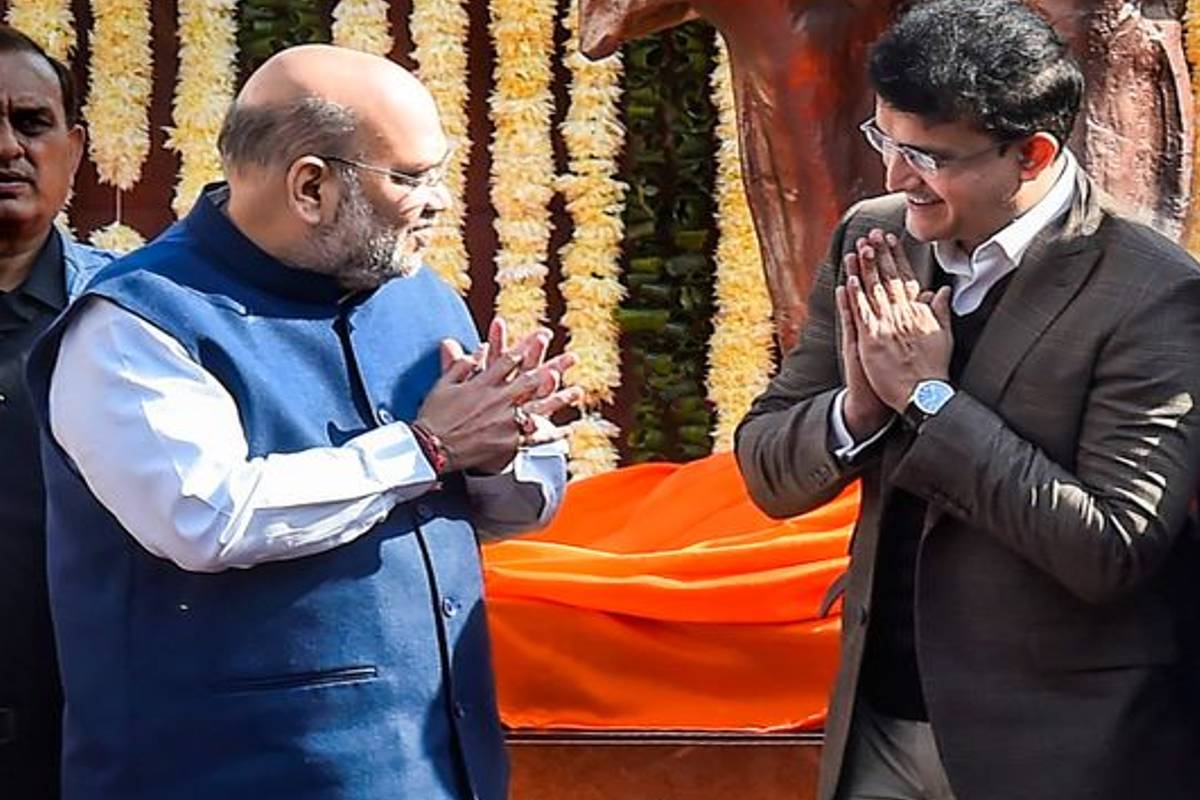 अमित शाह 'दादा'च्या घरी, गांगुलीचा लवकरच भाजप प्रवेश? 2021 मध्ये झालं नाही ते 2024 मध्ये होणार!