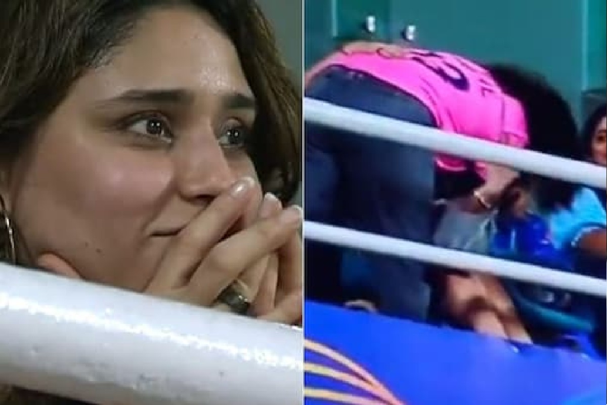 IPL 2022 : अश्निनच्या बायकोनं जिंकलं मन, रडणाऱ्या रितिकाला दिली 'जादूची झप्पी' VIDEO