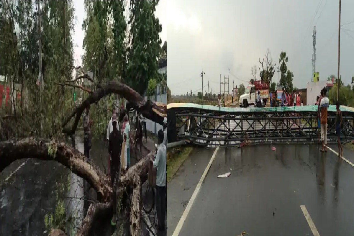 वादळी पावसाचा कहर; 25 जणांचा मृत्यू, झाडे आणि खांब कोसळल्यानं प्रचंड नुकसान, सहा बोटी बुडाल्या