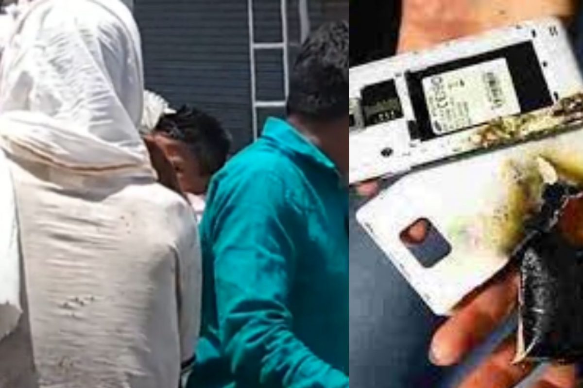 मोबाइल बॅटरीशी खेळता खेळता मोठा ब्लास्ट; मुलाच्या हाताची 2 बोटं उडाली, भयंकर घटना