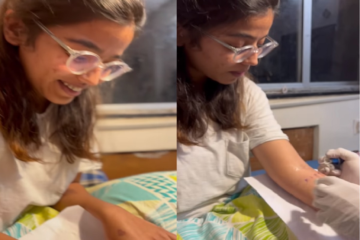 VIDEO: 'बास ग जुया किती हौस तुला'; जुईली जोगळेकरच्या नव्या टॅटूवर नेटकऱ्यांच्या हटके कमेंट