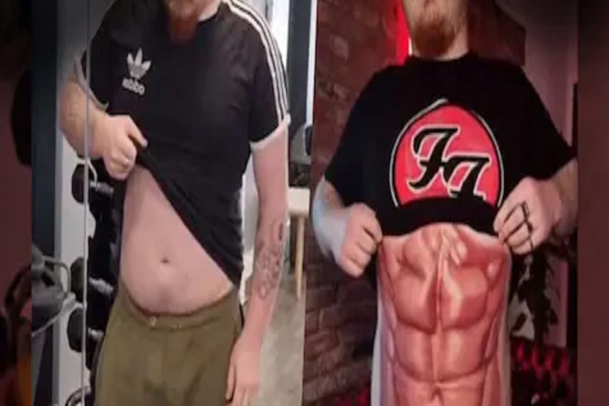 कसं शक्य आहे? ना डाएट, ना एक्सरसाईझ; तरी फक्त 2 दिवसांतच याने बनवले 6 Pack abs