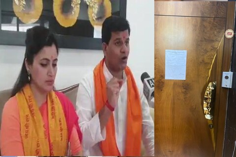 
नवनीत राणा यांच्या मुंबई खार येथील फ्लॅटमध्ये अवैध बांधकाम केले असल्याची पालिकेने नोटीस दिली आहे.