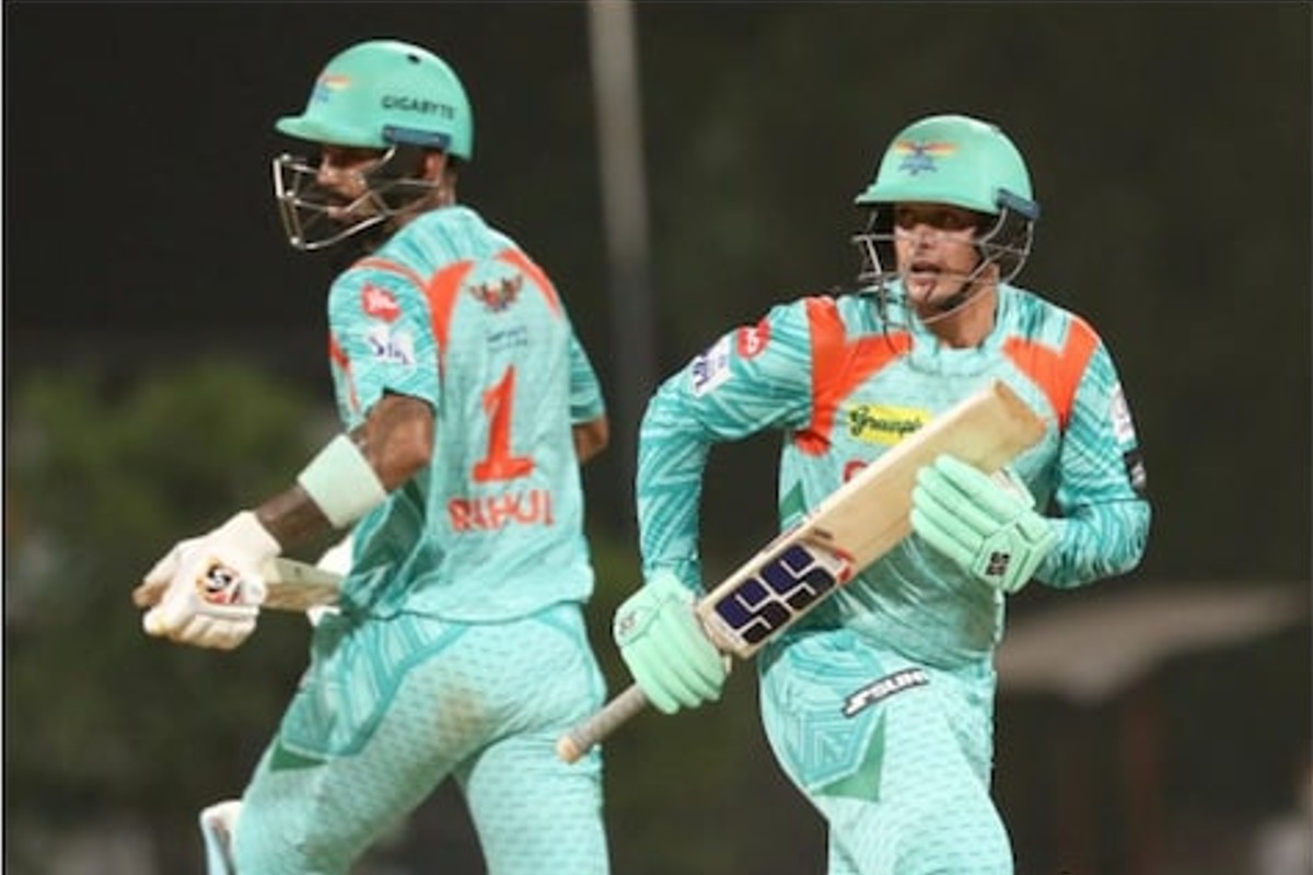 IPL 2022 : डिकॉकचं वादळी शतक, KKR विरुद्धच्या सामन्यात लखनऊने घडवला इतिहास