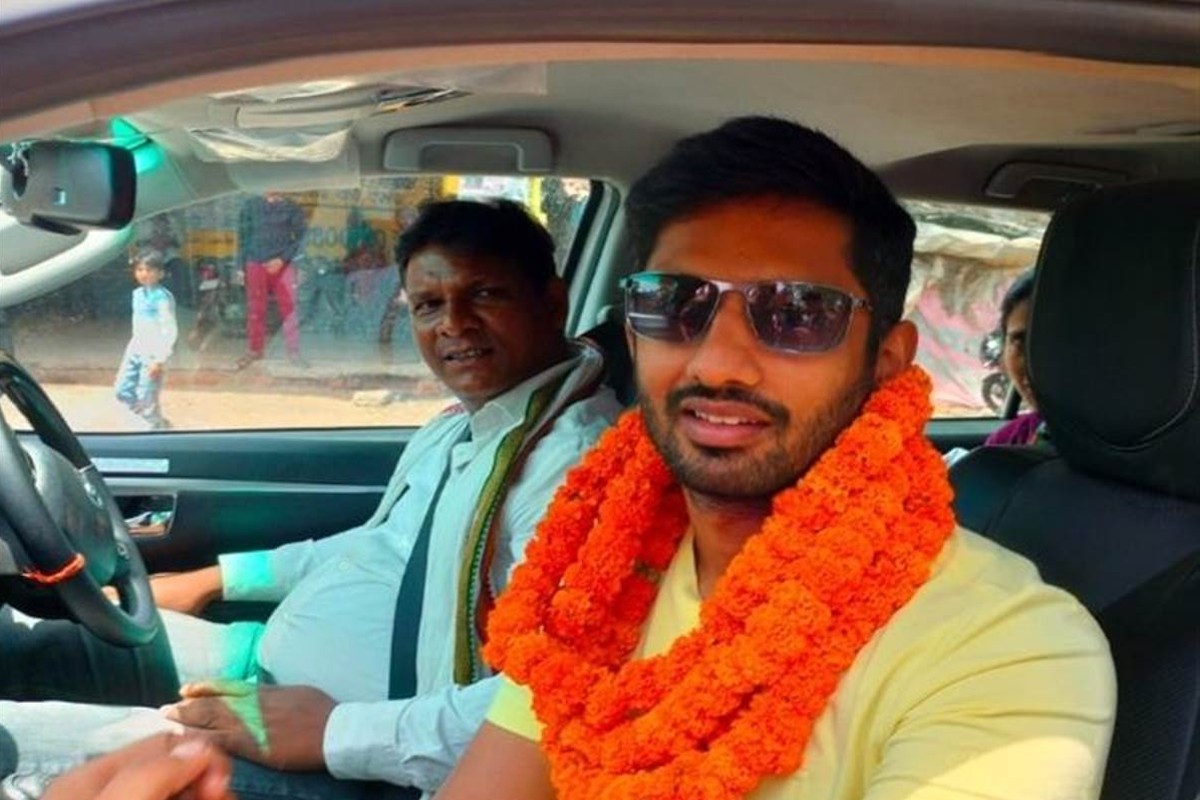 IPL 2022 गाजवल्यानंतर Rahul Tripathi निवडणुकीच्या मैदानात, पाहा कोणासाठी करतोय प्रचार