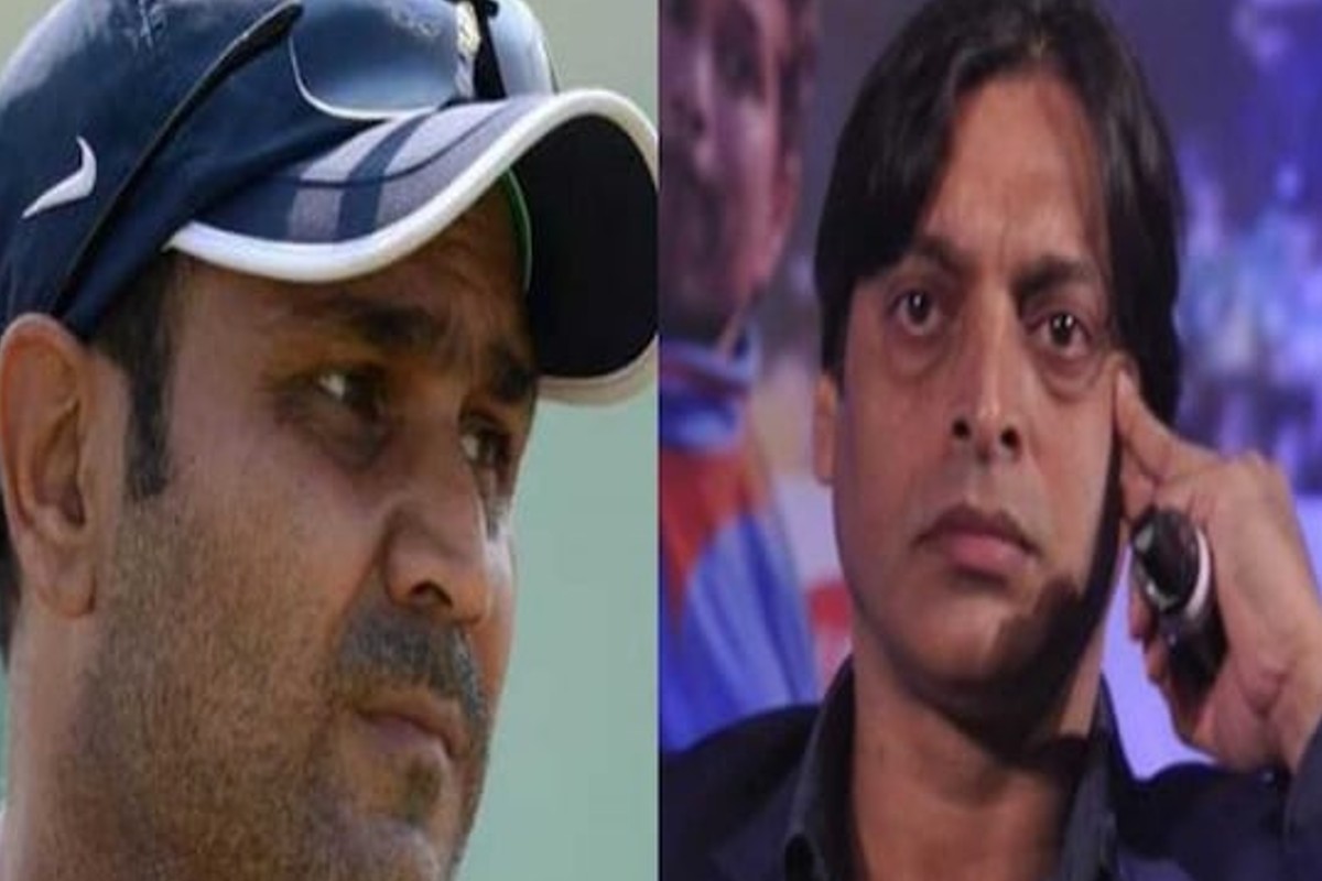 सेहवागने हाणला असा स्ट्रेट ड्राईव्ह, शोएब अख्तर पुन्हा भडकणार!