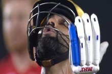 IPL : विधात्या तू एवढा कठोर का झालास? आऊट झाल्यानंतर 'रन'सम्राटाचा हताश VIDEO