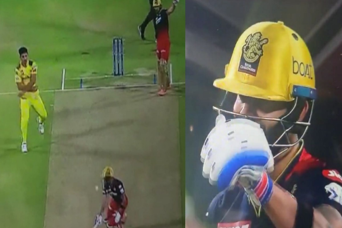 IPL 2022 : विराटची 'गांधीगिरी', पंगा घेणाऱ्या मुकेशलाही मागावी लागली माफी, Video