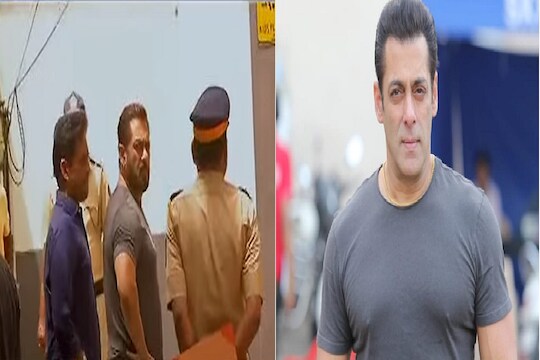Salman Khan:  सलमान खानला पुन्हा धमकी? मुंबई पोलीस पोहोचले अभिनेत्याच्या घरी