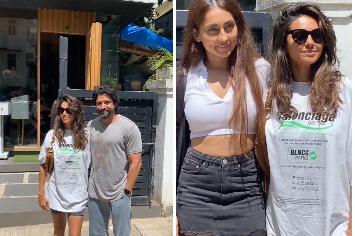 Shibani Dandekar: अभिनेत्री शिबानी दांडेकरचा मराठमोळा अंदाज! एका शब्दानं जिंकलं पापाराझीचं  मन