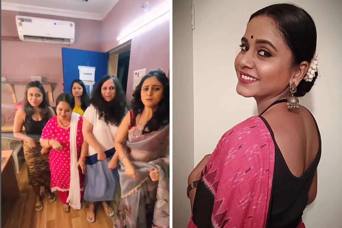 Hemangi Kavi: 'लेक माझी दुर्गा'च्या कलाकारांनी जुनी जाहिरात केली Recreate! मजेदार VIDEO एकदा पहाच