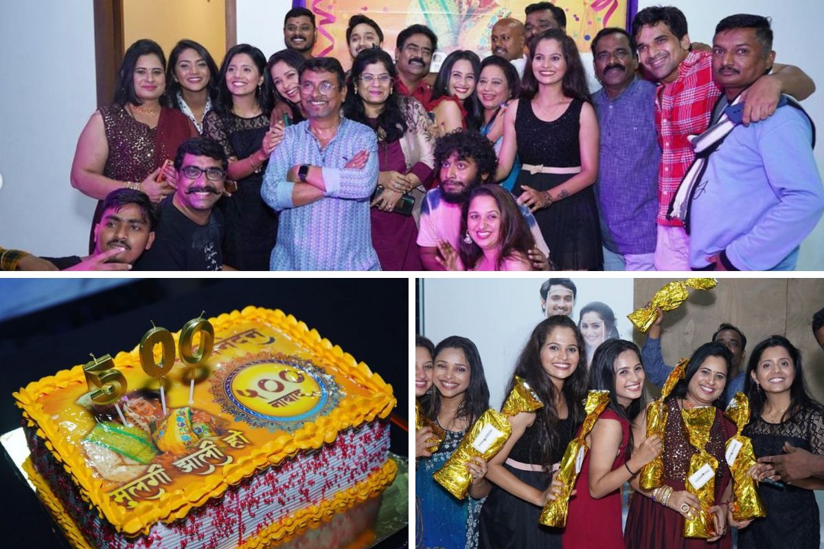 Mulagi Zali Ho: मोठ्या कॉन्ट्रेवर्सीनंतर 'मुलगी झाली हो' मालिकेचे 500 एपिसोड पूर्ण; टीमचं दणक्यात सेलिब्रेशन!