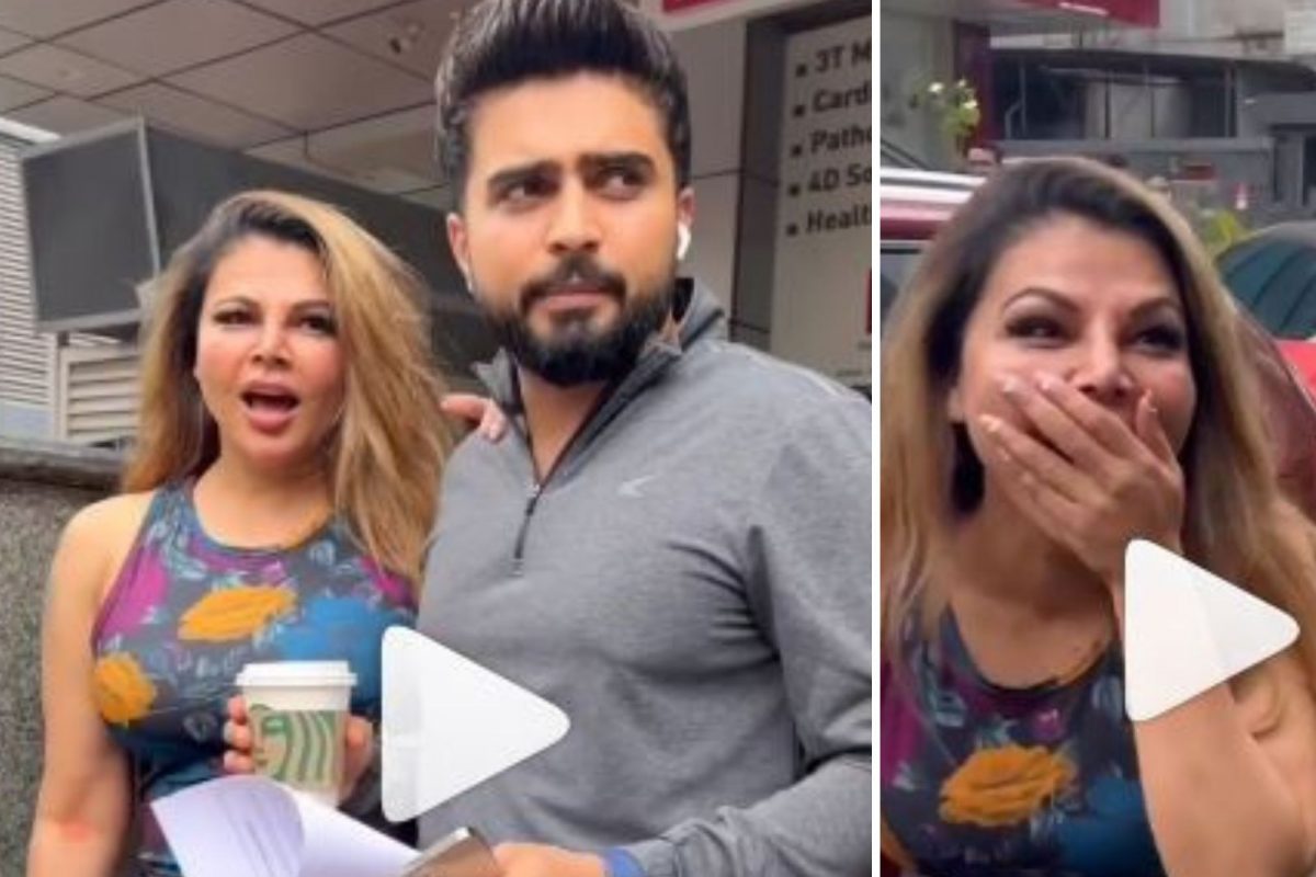 VIDEO: 'मी लग्नाआधीच GOOD NEWS...', बोलता-बोलता हे काय बोलून गेली राखी सावंत?