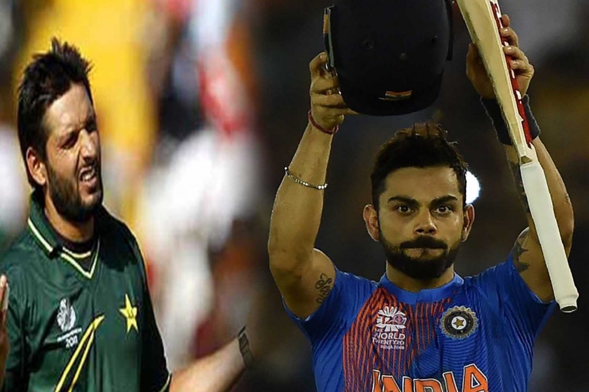 आराम आणि टाईमपास कर, Shahid Afridi ने Virat Kohli च्या जखमेवर मीठ चोळलं!