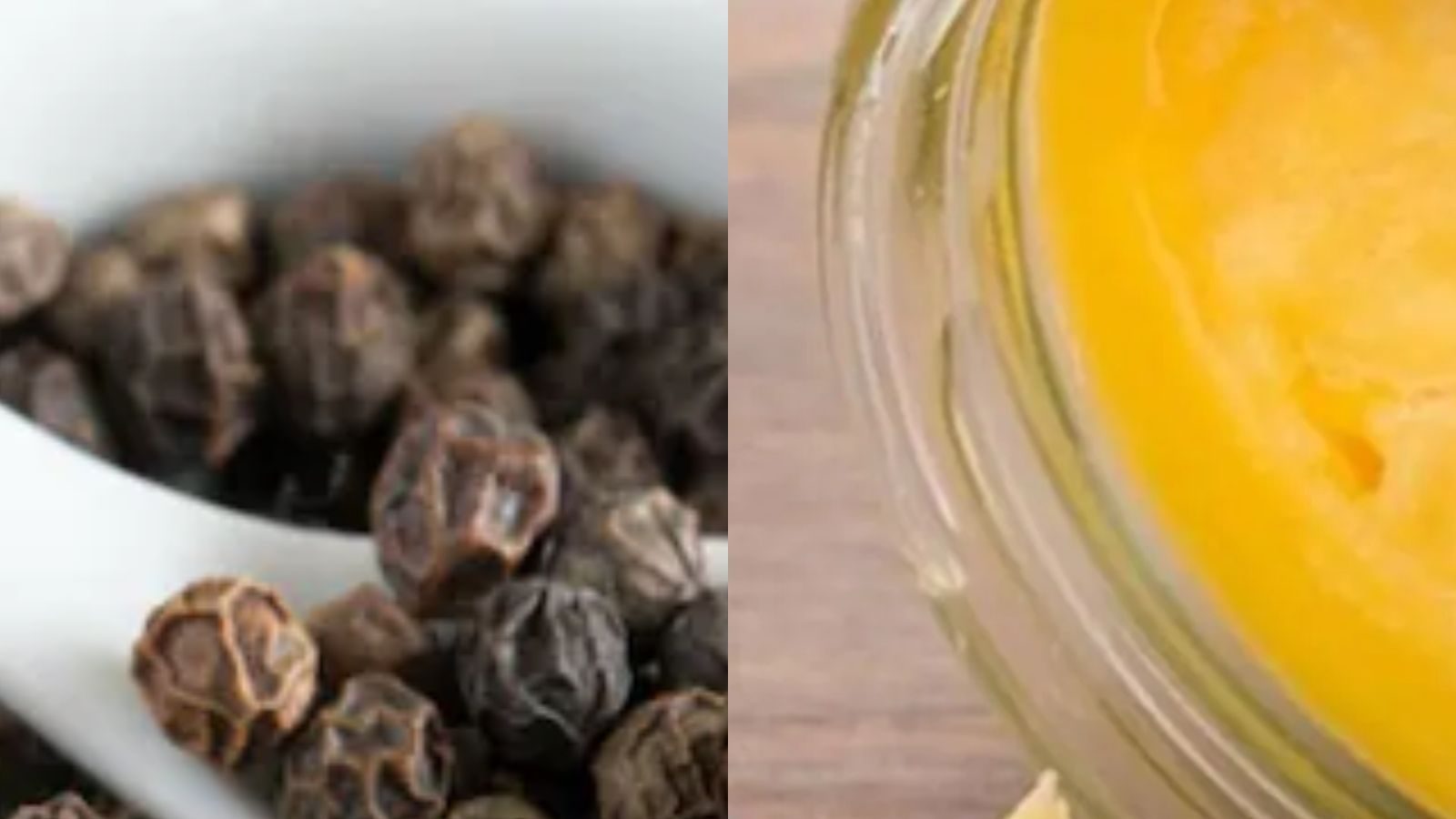 Black pepper ghee mixture is effective in treating joint pain, heart