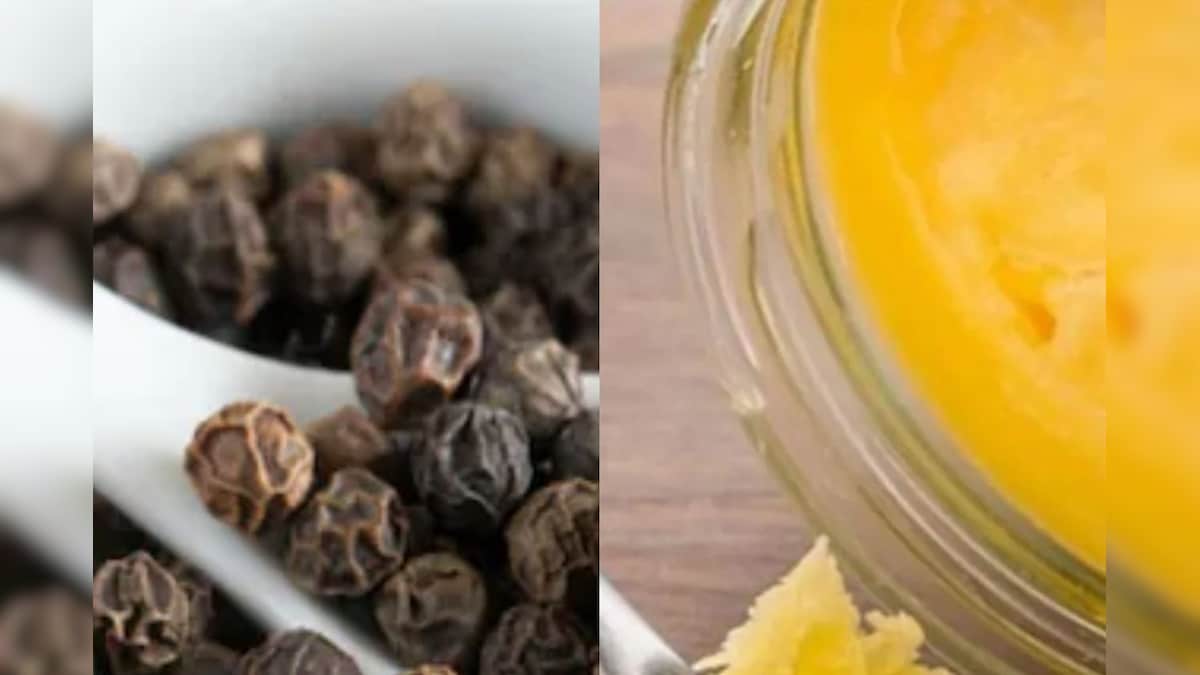 Black pepper ghee mixture is effective in treating joint pain, heart