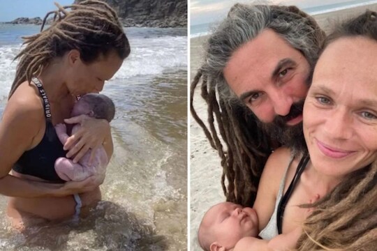 घर, हॉस्पिटलऐवजी महिलेने महासागराच्या कुशीत दिला बाळाला जन्म; हैराण करणारं कारण