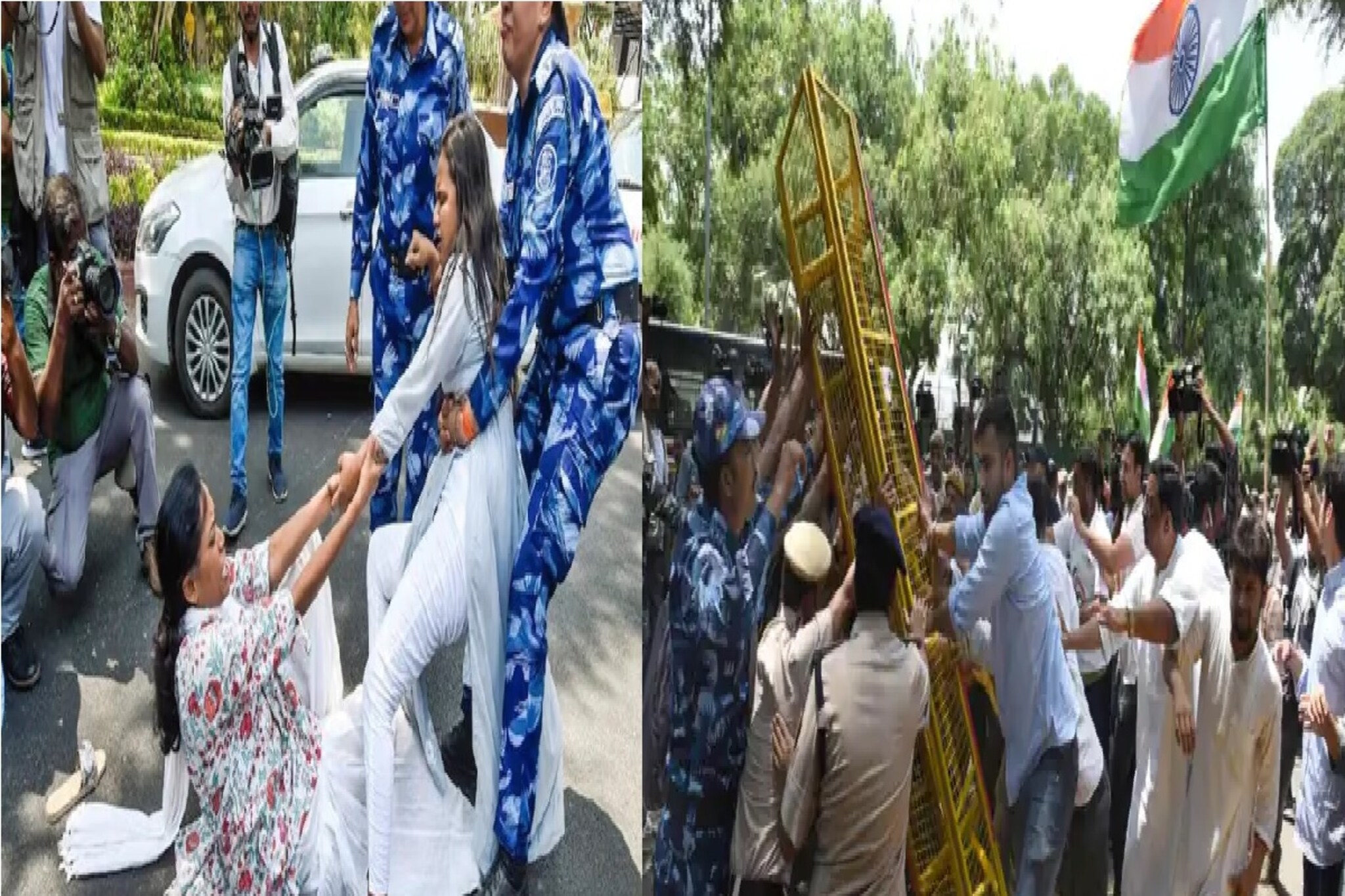 Congress आक्रमक, आज देशभरात राजभवनांना घेराव घालणार