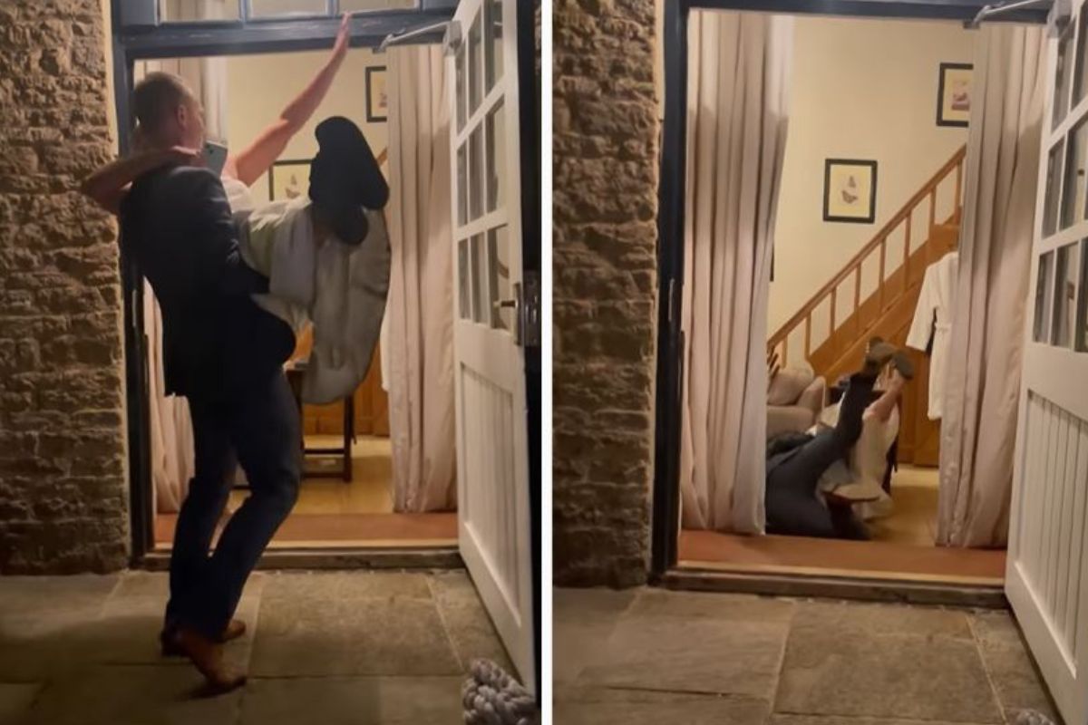 VIDEO: लग्नानंतर पहिल्याच दिवशी नवरीला उचलून जमिनीवर आपटलं; नवरदेवाचं कृत्य पाहून सगळेच हैराण