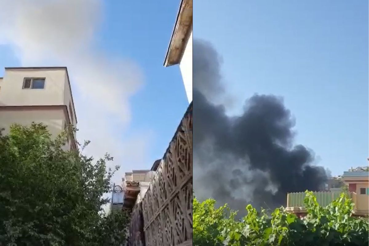 काबूलमधील गुरुद्वारावर दहशतवादी हल्ला; प्रार्थनास्थळी दिसले धुराचे लोट, घटनेचा Live Video