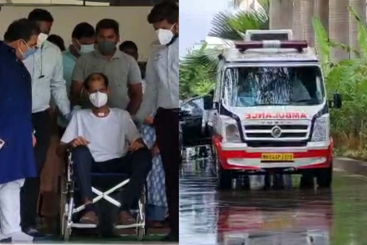 भाजप आमदार लक्ष्मण जगताप हे आज पुन्हा एकदा खाजगी रुग्णवाहिकेने पिंपरी चिंचवड वरून मुंबई येथील विधिमंडळाकडे निघाले आहे.