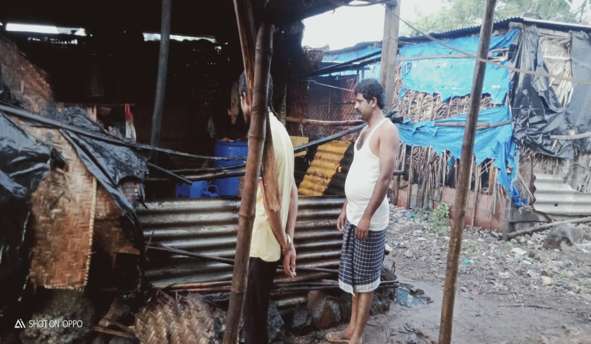 kolhapur crime : जमिनीच्या तुकड्यासाठी हुकूमशाही? लमान वसाहतीला मध्यरात्री लावली आग