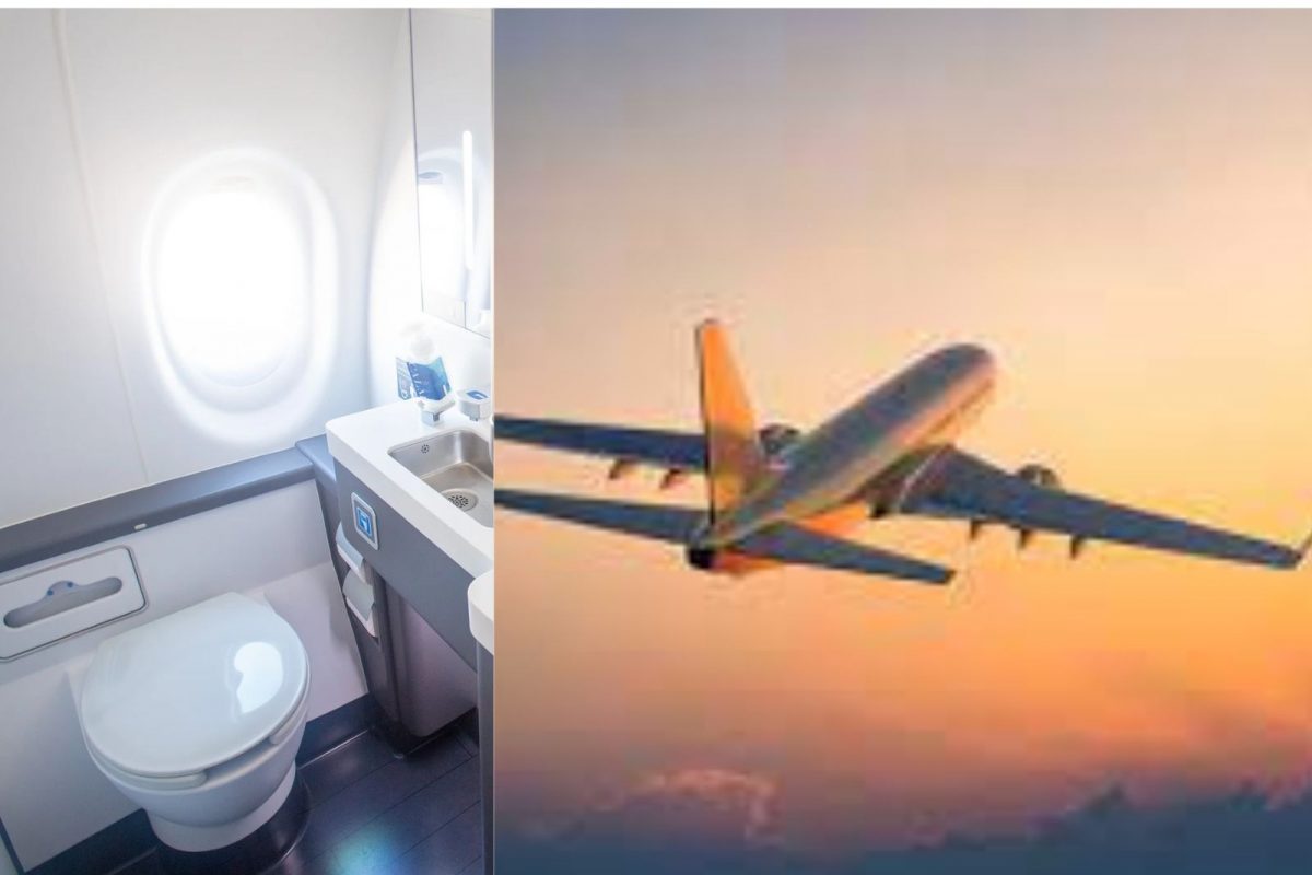 टॉयलेटमध्ये अडकला कॅप्टन अन् विमान पायलटविना; प्रवाशांमध्ये गोंधळ, मात्र शेवटी...