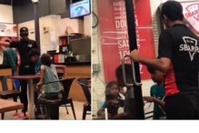 ही कसली वागणूक?कपड्यांमुळे मुलांना रेस्टॉरंटबाहेर काढलं, Video पाहून लोक संतापले ही कसली वागणूक?कपड्यांमुळे मुलांना रेस्टॉरंटबाहेर काढलं, Video पाहून लोक संतापले