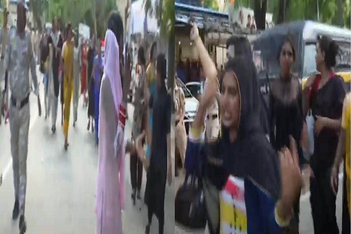 तृतीयपंथीयांचा मोर्चा घुसला थेट मुंबई भाजप कार्यालयात, VIDEO समोर, नेमकं प्रकरण काय?