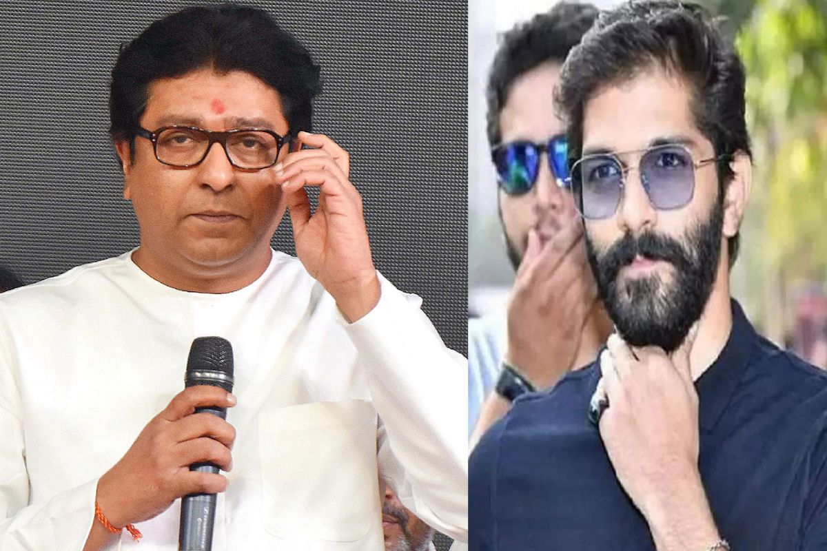 राज ठाकरे आणि अमित ठाकरे यांचा फाईल फोटो