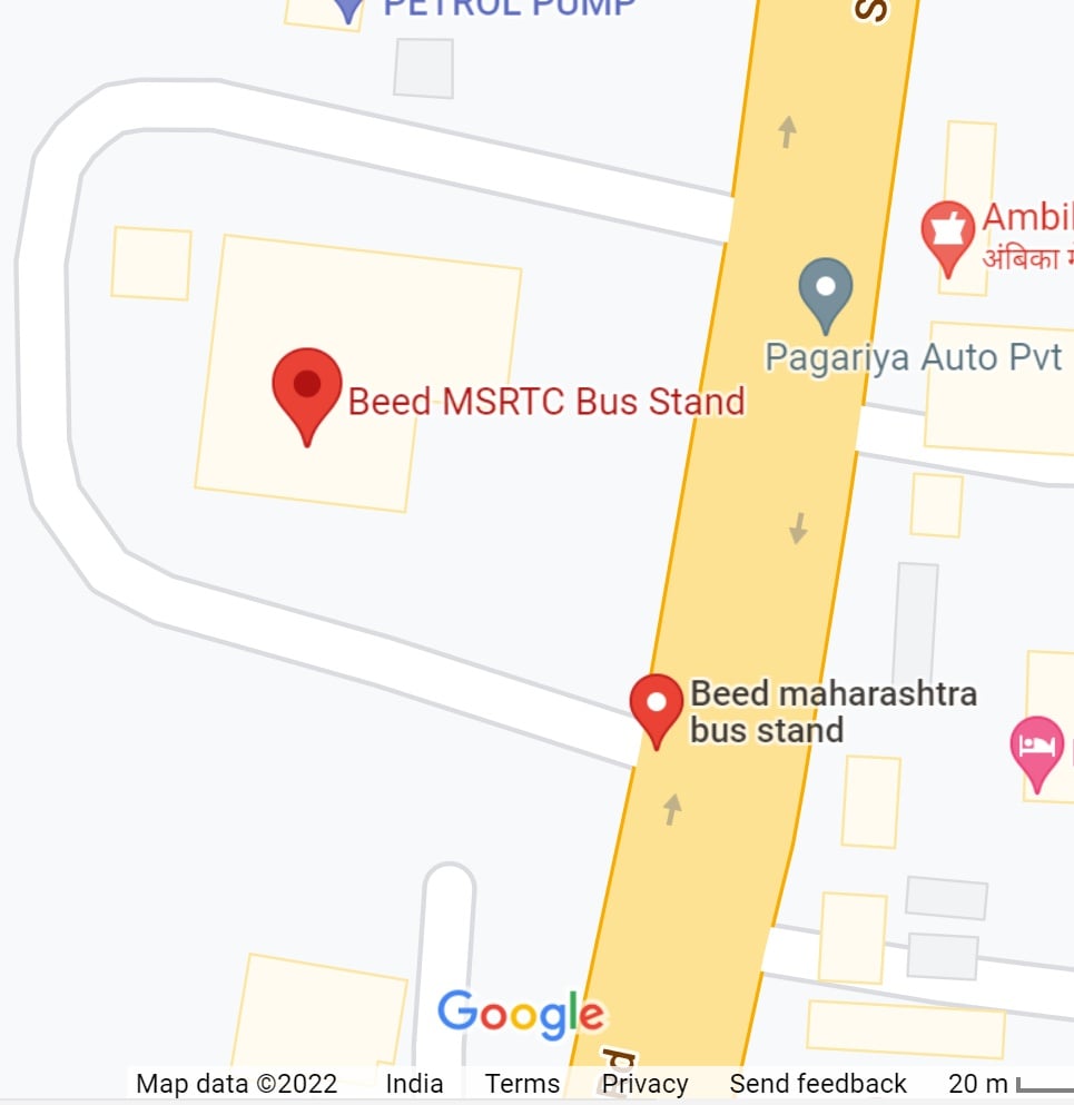Beed MSRTC Bus Stand